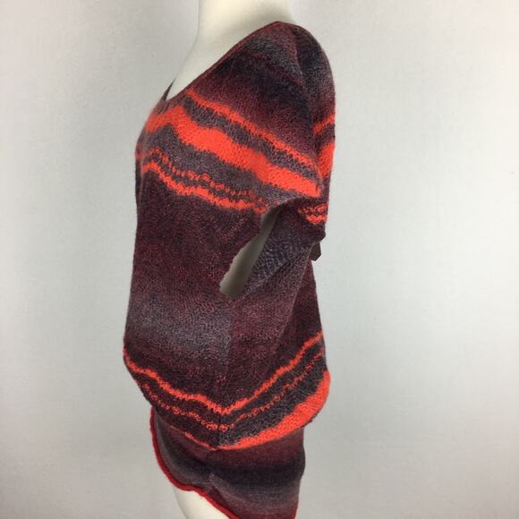 Free People Berry Comb Short Sleeve Sweater size XS - Picture 4 of 8